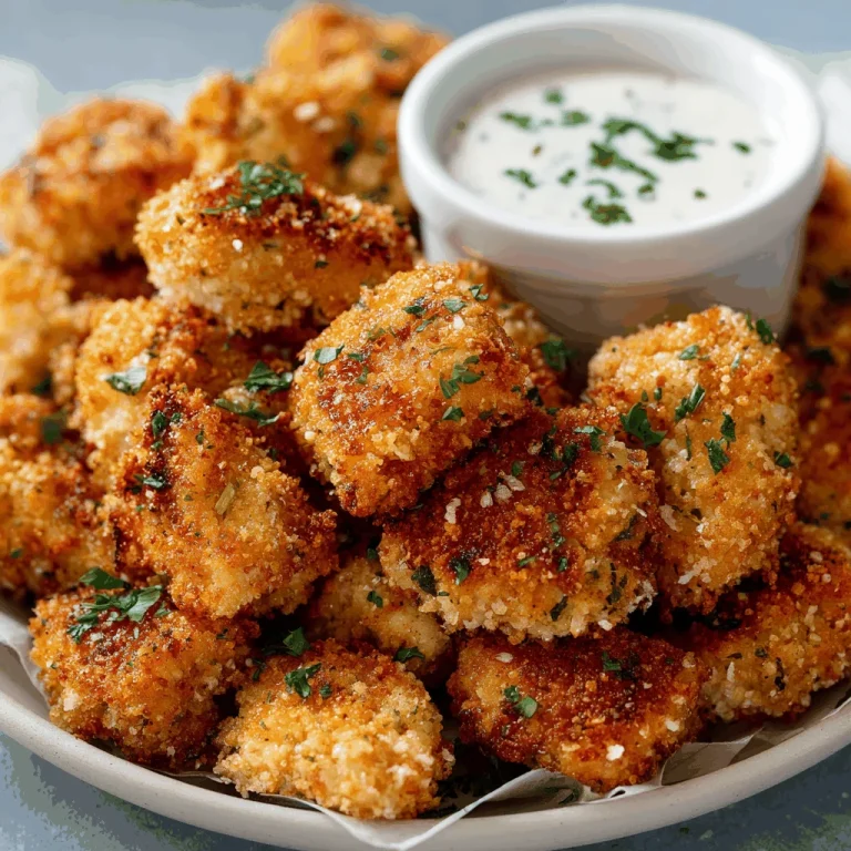 Air fryer chicken bites served with brown rice, garnished with cilantro.