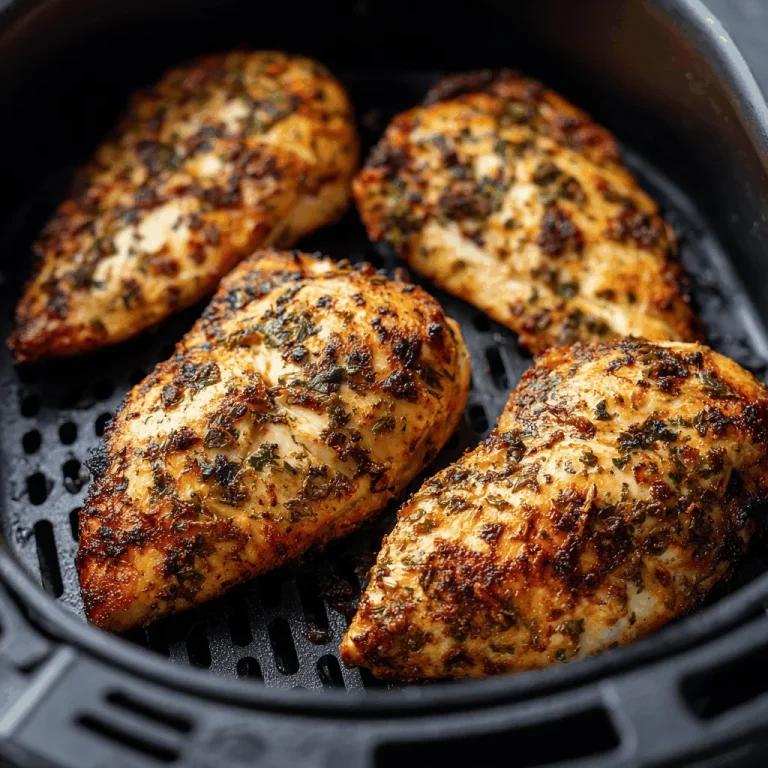 Tender Air Fryer Chicken Breasts That Bring Back Family Dinners Juicy air fryer chicken breasts served on a bed of arugula salad.