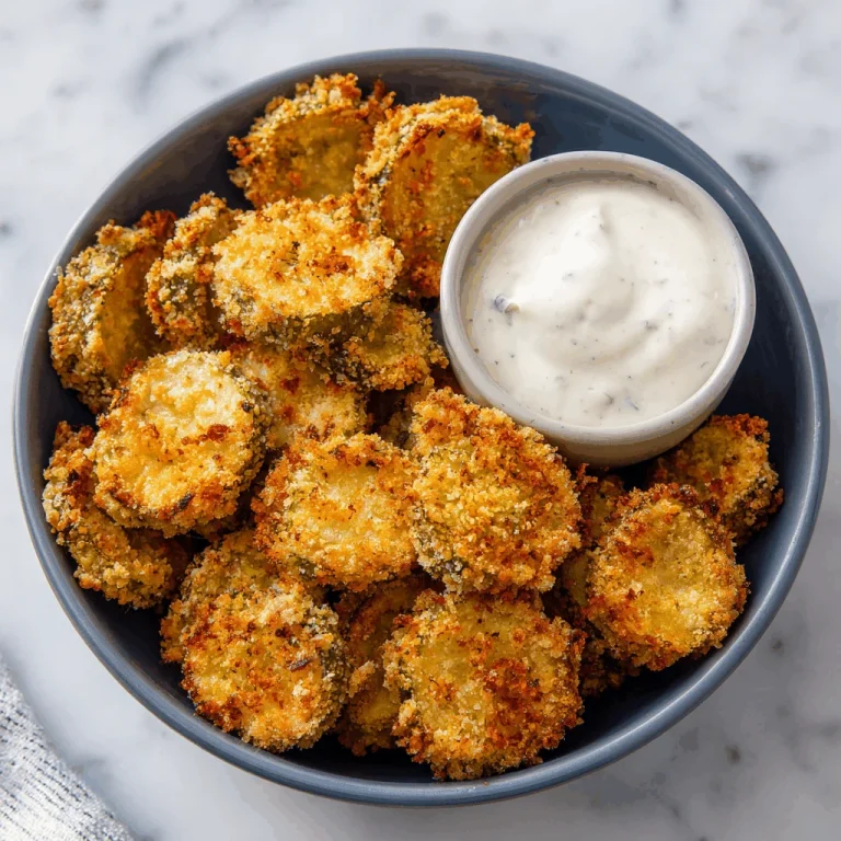 Crunchy Air Fryer Fried Pickles That Bring Back Memories Crispy air fryer fried pickles served with creamy dill dipping sauce.