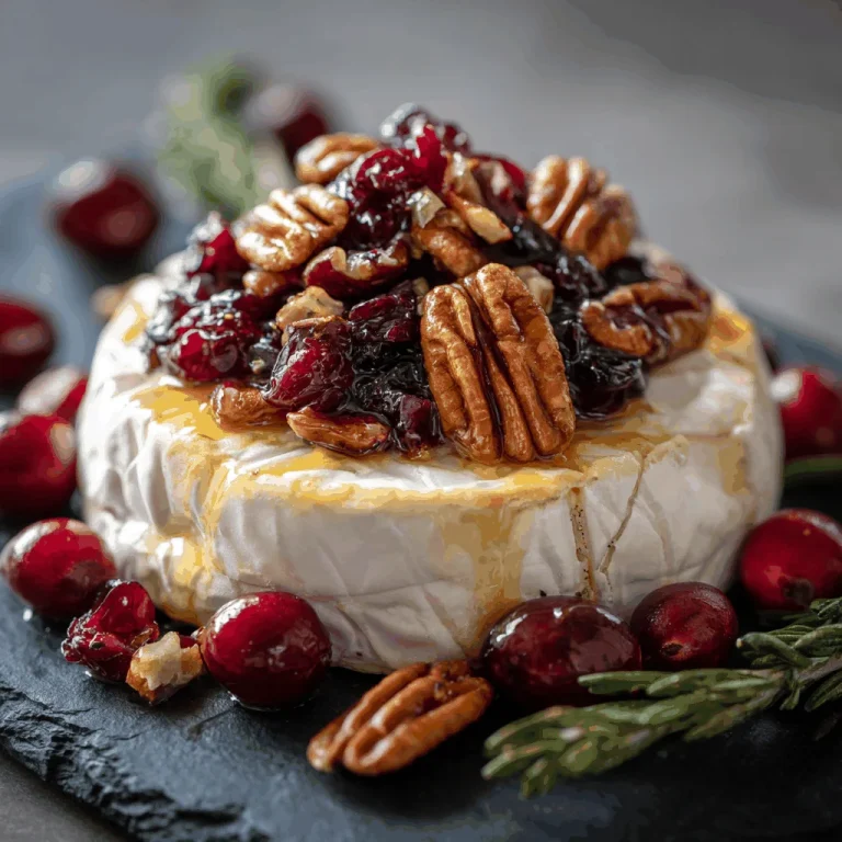 Gather ‘Round for Baked Brie with Cranberries and Pecans Roasted brussels sprouts wrapped in bacon, arranged in a bowl.