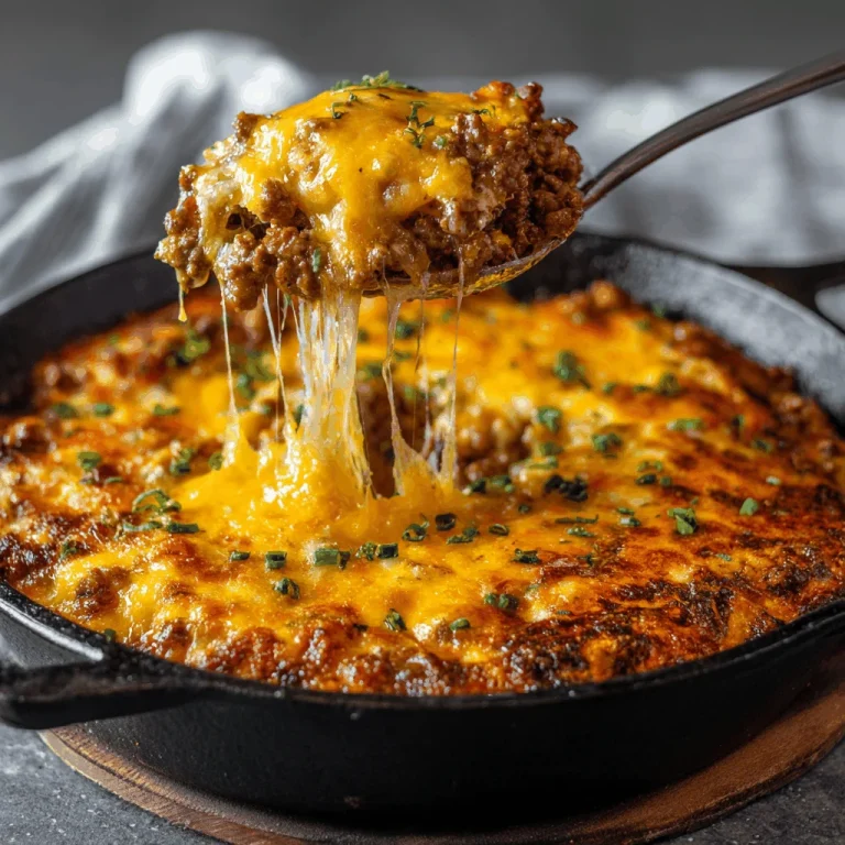 A Family Favorite: Cheesy Ground Beef Bake That Delights