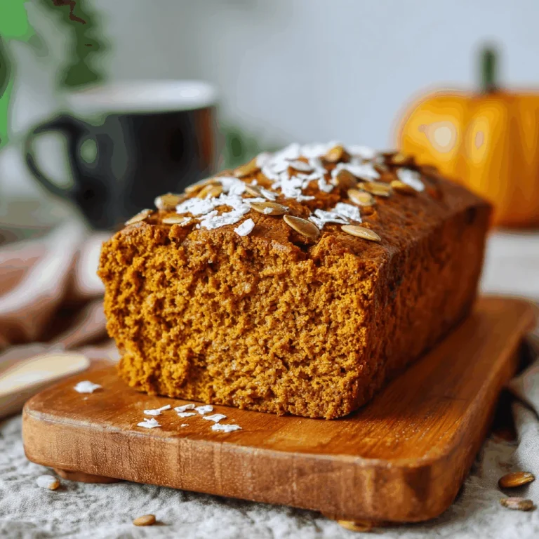 A Wholesome Slice of Autumn: My Healthy Pumpkin Bread