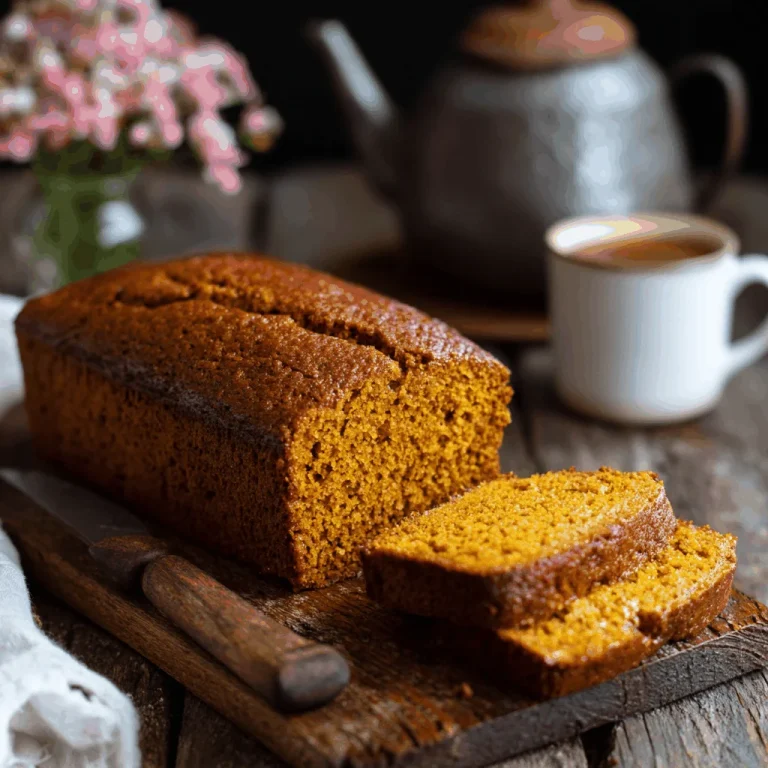 A delicious plate of Pumpkin Bread That’s Moist, Fluffy & Full of Fall Flavor