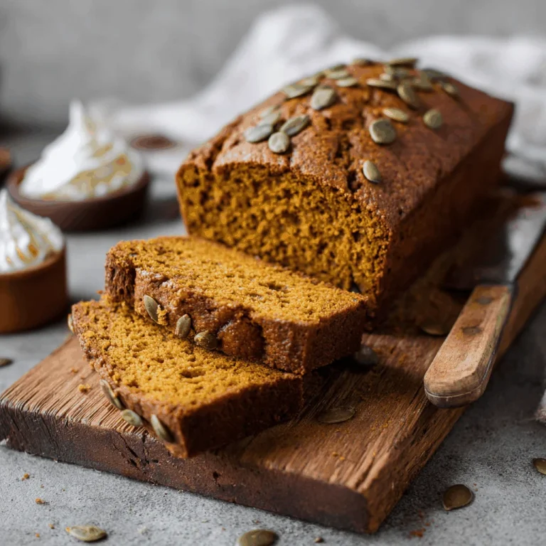 A Cozy Slice of Perfectly Moist Pumpkin Bread