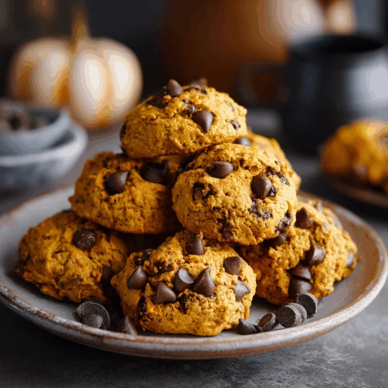 Fall in Love with These Pumpkin Chocolate Chip Cookies