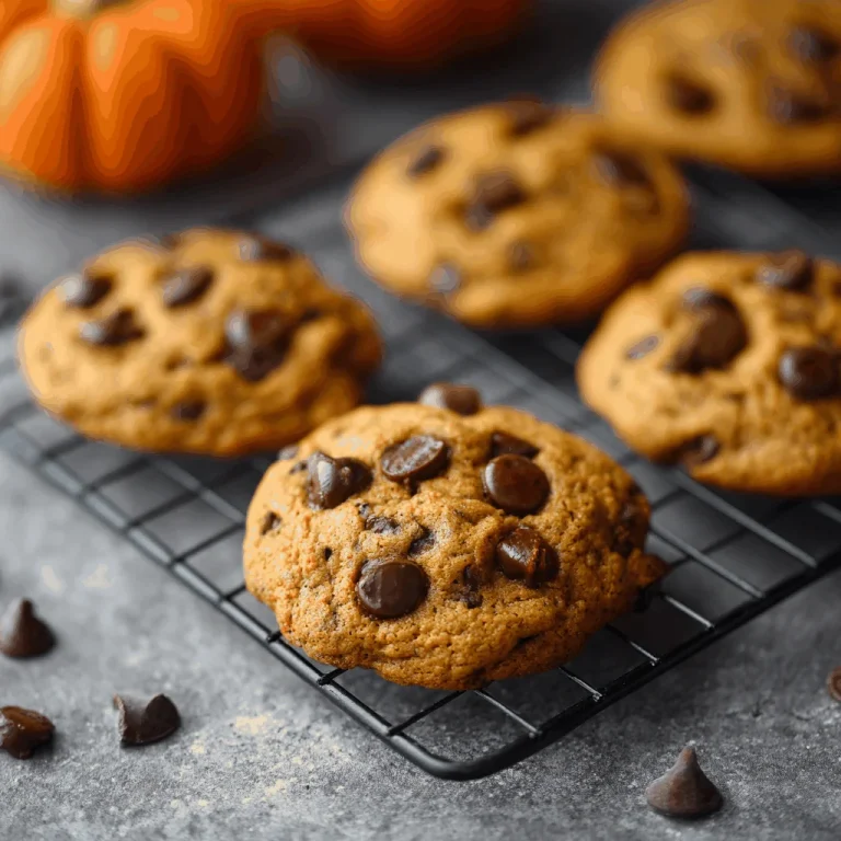 Baking Memories: Pumpkin Chocolate Chip Cookies to Savor
