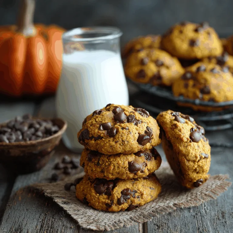 Baking Memories: Pumpkin Chocolate Chip Cookies for Fall