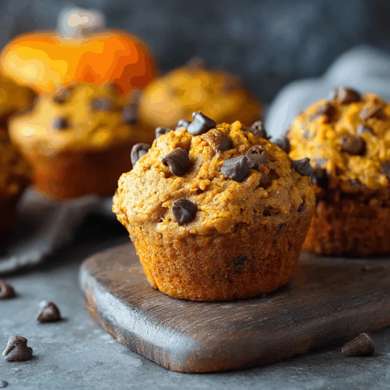 Baking Memories: Pumpkin Chocolate Chip Muffins to Cherish