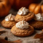 A delicious plate of Pumpkin Pie Cookies