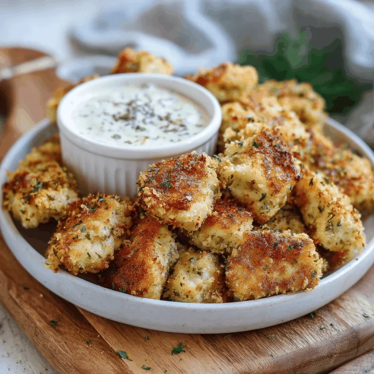 Little Ranch Chicken Bites That Spark Family Joy Crispy air fryer ranch chicken bites with ranch dressing.