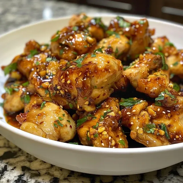 Chilli Chicken: A Heartfelt Recipe for Family Gatherings Tantalizing Chilli Chicken dish with spices and vegetables arranged appetizingly.