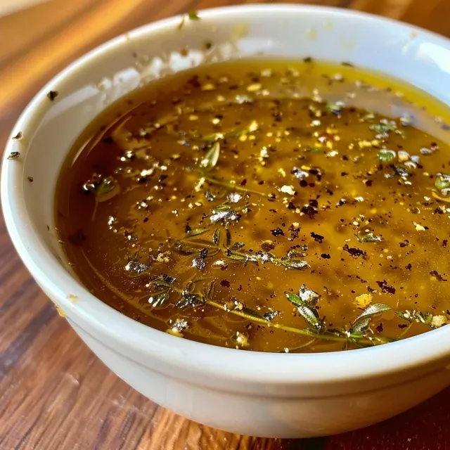 Thick white balsamic vinaigrette captured in a close-up shot, demonstrating its delicious consistency.