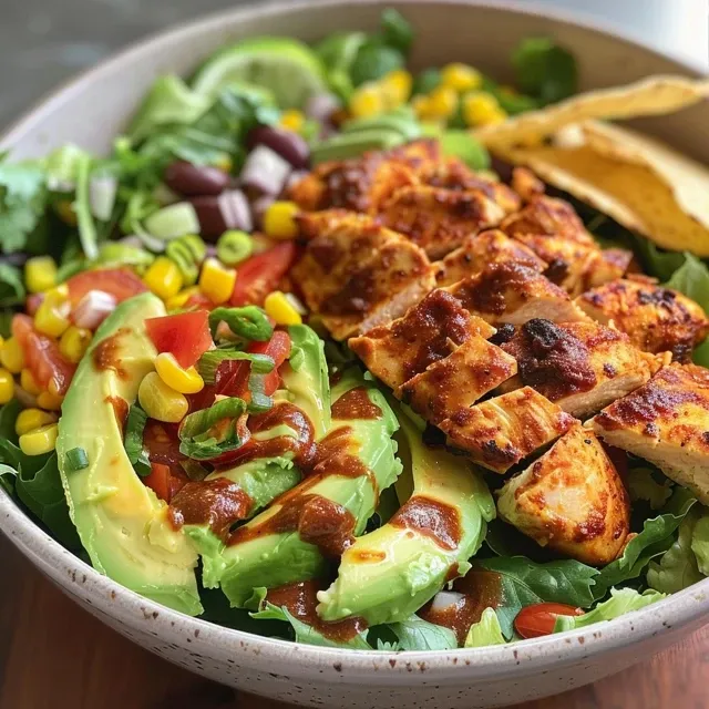 Bright and colorful Santa Fe Salad showcasing a mix of ingredients in a bowl.