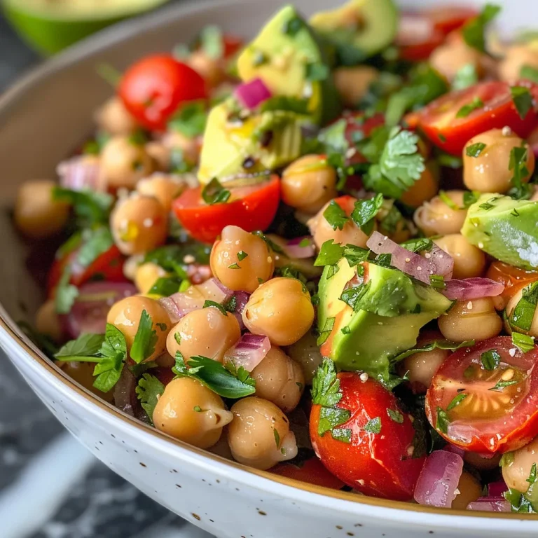 Bright and Joyful: A Chickpea Avocado Salad That Speaks of Sunshine Vibrant salad ingredients including diced avocados and halved cherry tomatoes.