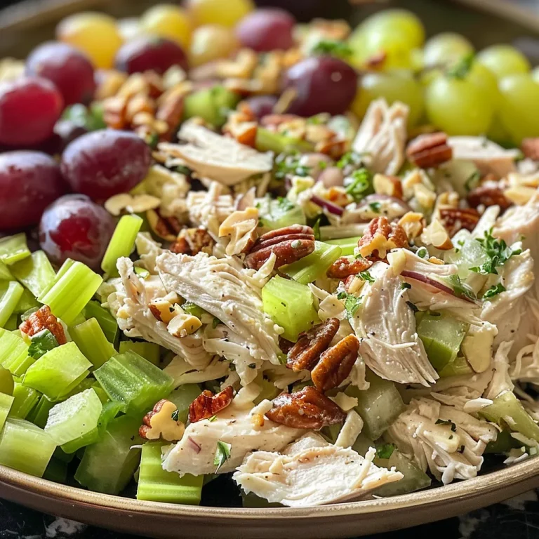 A California Chicken Salad That Brings Sunshine to Your Table A vibrant California Chicken Salad-styled dish with Greek yogurt dressing and fresh ingredients.