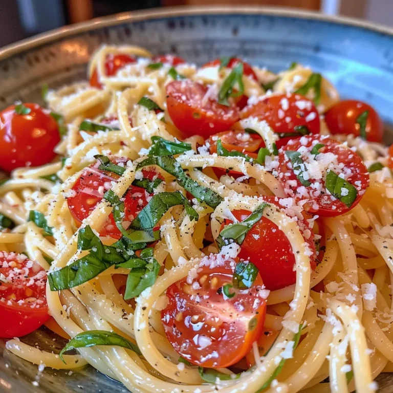 Pasta with Cherry Tomatoes: A Love Letter to Summer Juicy cherry tomatoes and penne pasta garnished with basil and parsley.