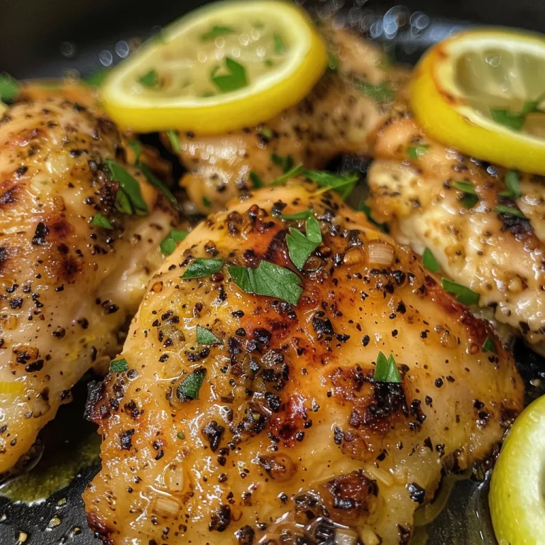 Savoring Sunshine: Lemon Pepper Chicken That Whispers Home Deliciously cooked lemon pepper chicken in an air fryer, highlighting the seasoning and garnishes.