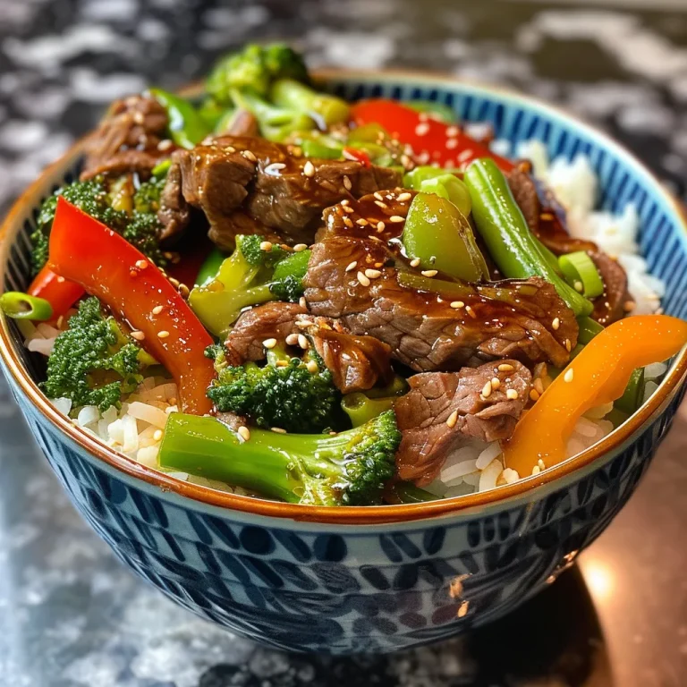 A Bowl of Love: Easy Teriyaki Beef That Brings Us Together Close-up view of a bowl filled with Teriyaki beef and colorful vegetables.