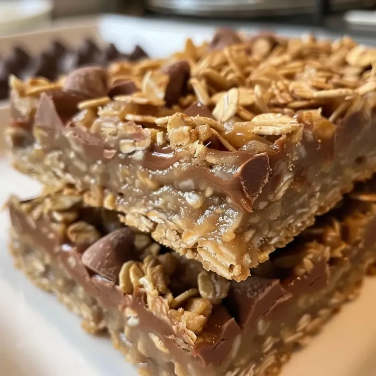 ['Close-up of gooey oatmeal fudge bars with chocolate chips.', 'Side view of luscious oatmeal fudge bars with a rich chocolate layer.', 'Tasty oatmeal fudge bars showcasing a soft, chewy texture and chocolate.', 'Deliciously crafted oatmeal fudge bars with melted chocolate on top.']