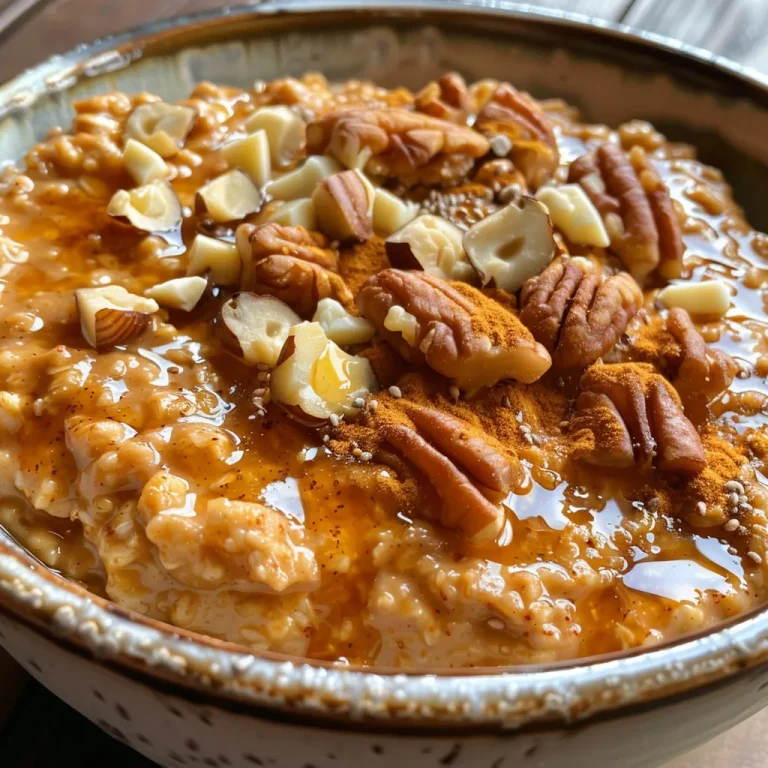 ['Close-up of a bowl of protein-packed pumpkin oatmeal topped with Greek yogurt and nuts.', 'Side view of a creamy pumpkin oatmeal with yogurt whipped cream and seeds garnishing.', 'Rich pumpkin oatmeal with a dollop of Greek yogurt and sprinkled walnuts on top.', 'Deliciously creamy pumpkin oatmeal in a bowl, showcasing fluffy yogurt and crunchy toppings.']