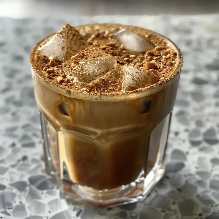 ['Close-up side view of a Brown Sugar Shaken Espresso in a clear glass, showcasing its layers and color.', 'Detailed view of a glass filled with Brown Sugar Shaken Espresso, highlighting the ice cubes and creamy texture.', 'Side angle of a Brown Sugar Shaken Espresso drink, with visible espresso shots and frothy oat milk.', 'Close-up side image of a Brown Sugar Shaken Espresso, with a sprinkle of cinnamon on top.']