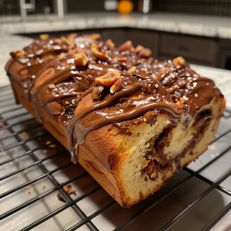 ['Close-up of golden-brown Nutella Babka Buns with a shiny glaze.', 'Side view of fluffy Nutella Babka Buns, showing swirls of chocolate and hazelnuts.', 'Delicious Nutella Babka Buns highlighted by a rich chocolate filling.', 'Succulent Nutella Babka Buns stacked, revealing a soft interior and nutty topping.']