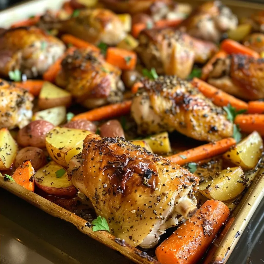 Roasted turkey with golden skin surrounded by carrots, parsnips, potatoes, and turnips.